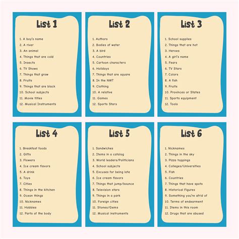 scatter word game|116 Best Scattergories Lists & Categories .